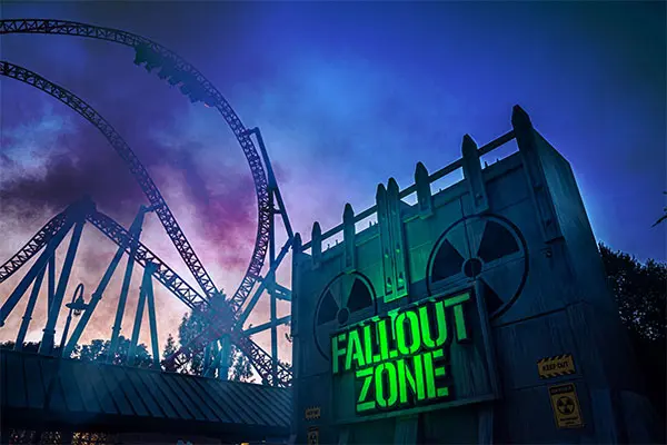 fallout zone at hersheypark dark nights