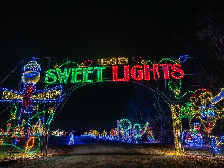 Sweet Lights Entrance