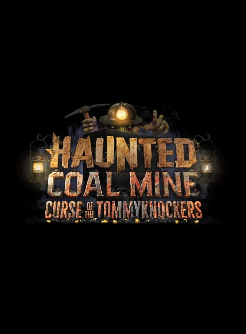 haunted coal mine haunted house logo