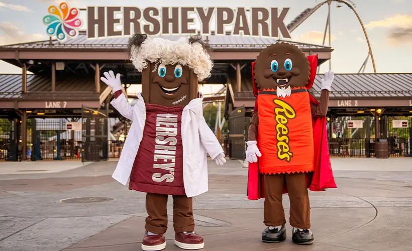 reeses and hersh for halloween