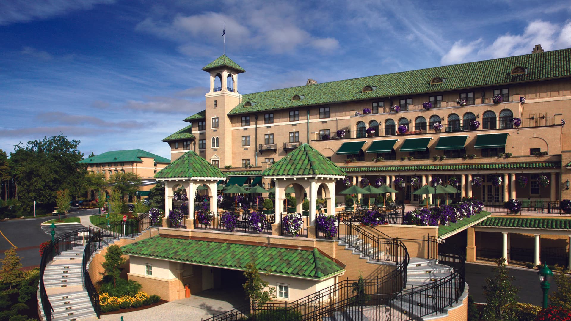 front of the hotel hershey