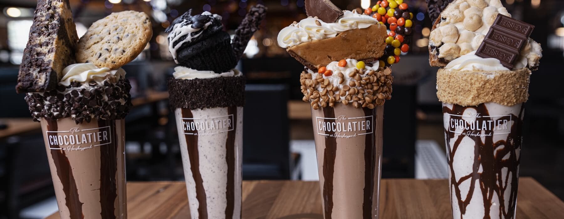 Chocolatier milkshakes