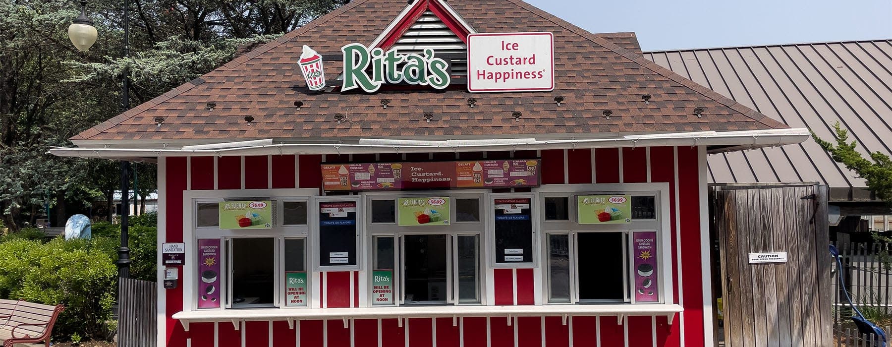 Rita's Italian Ice at The Boardwalk At Hersheypark