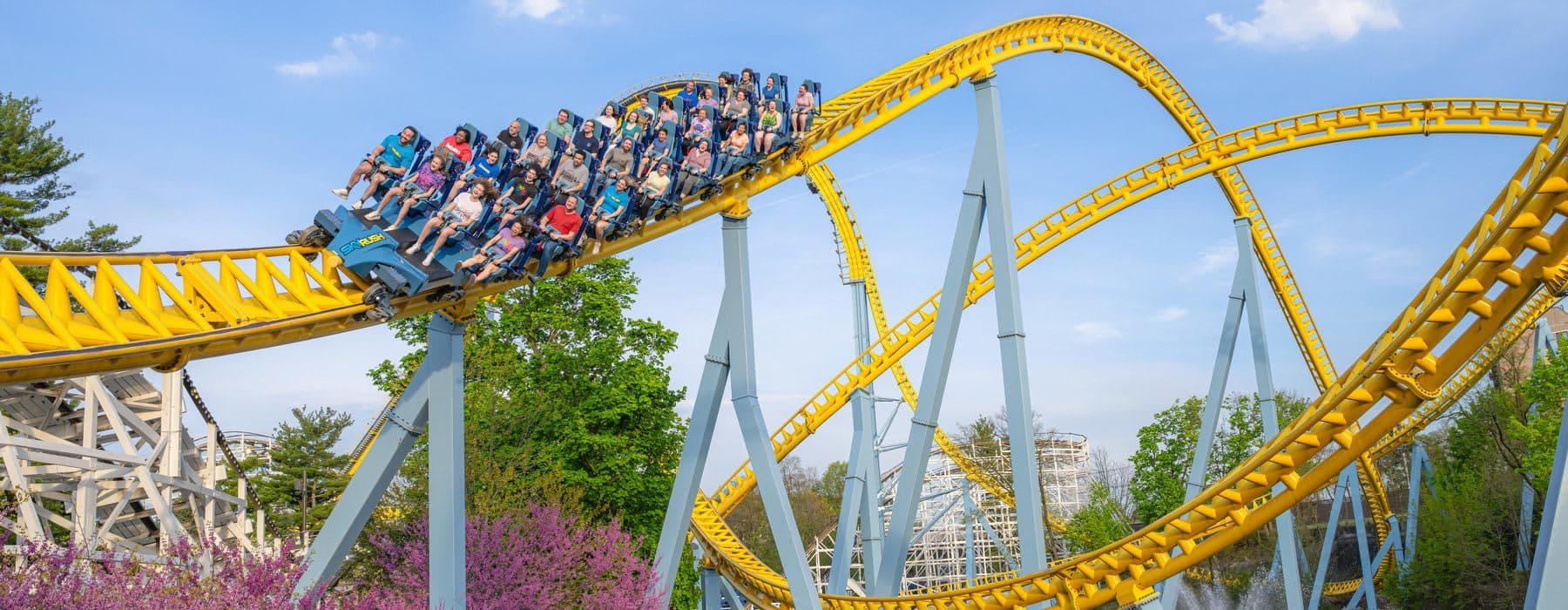 Skyrush Rollercoaster at Hersheypark