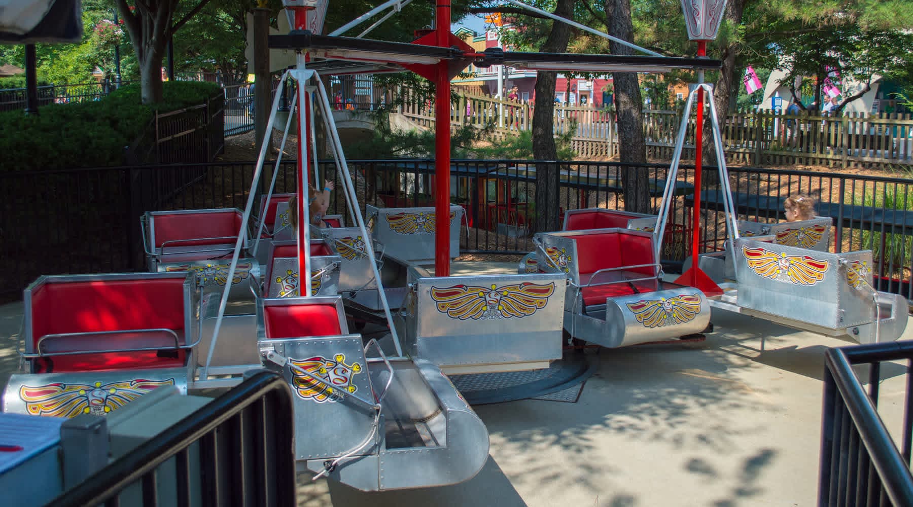 Mini Scrambler ride at Hersheypark