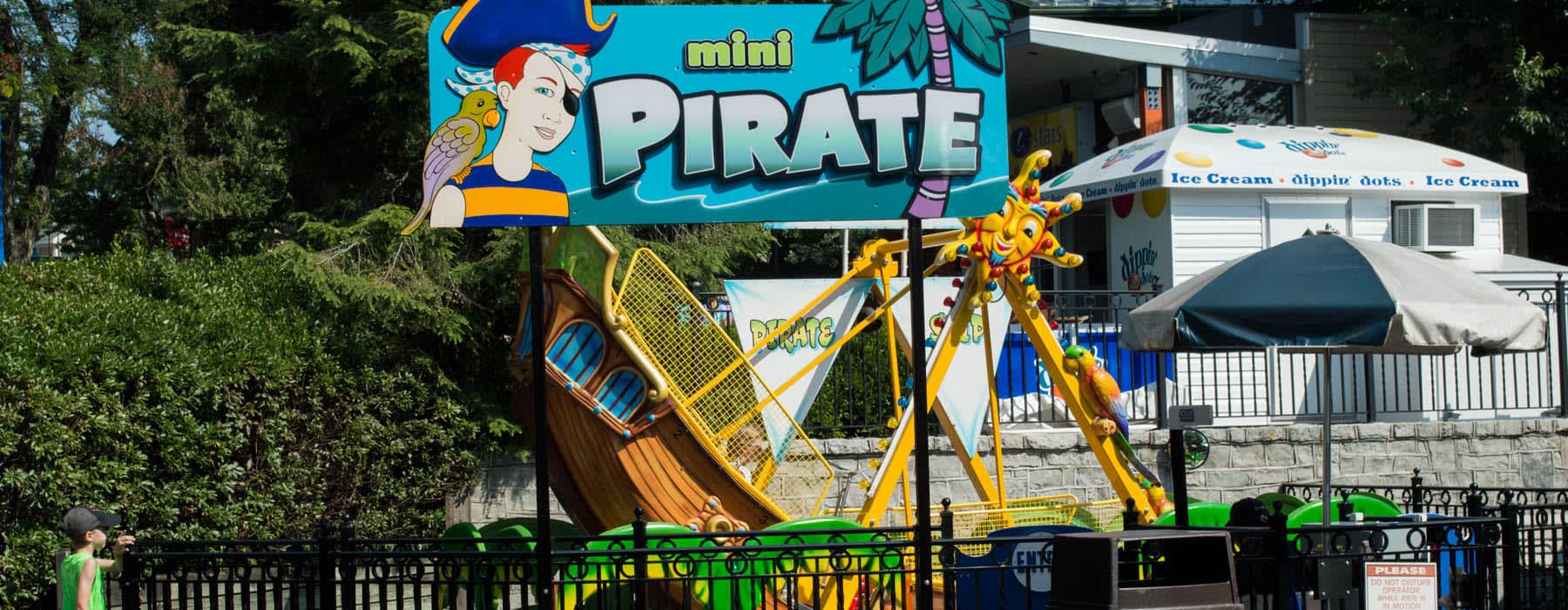 Mini Pirate Ride at Hersheypark