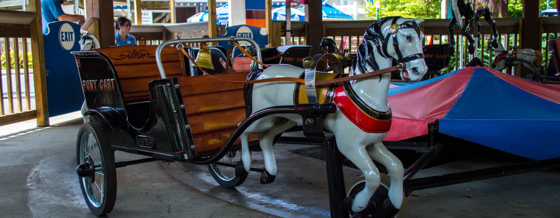 pony parade ride at Hersheypark