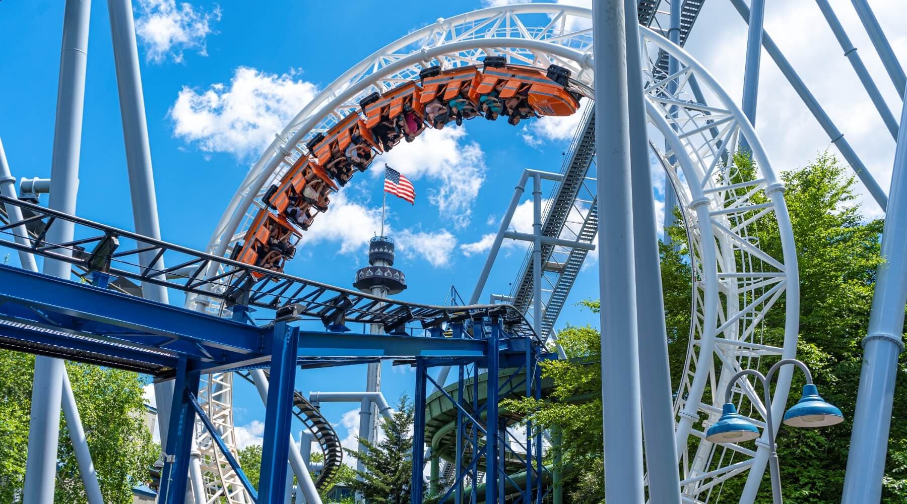 Sooper Dooper Looper Roller Coaster at Hersheypark