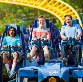 Skyrush roller coaster at Hersheypark