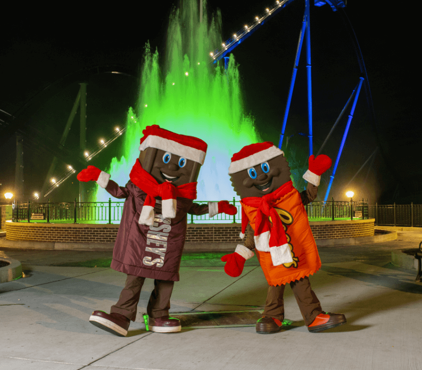 Hersheypark Mascots