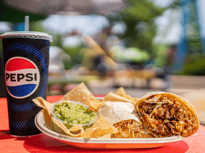 A meal at Hersheypark